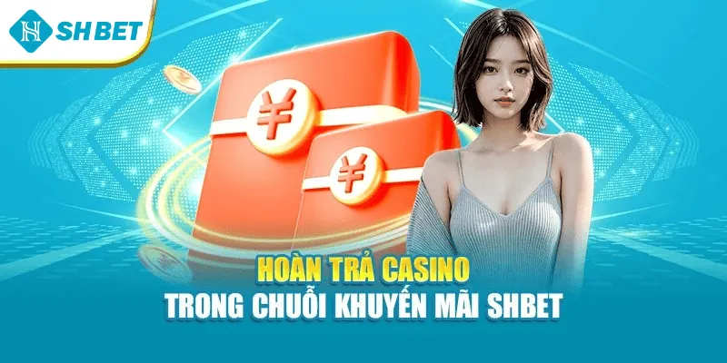 Hoàn trả casino trong chuỗi khuyến mãi SHBET